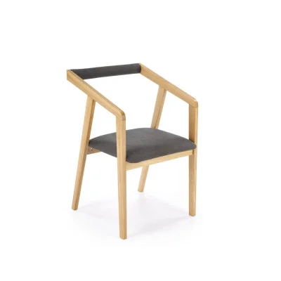 CHAIR AZUL 2, NATURAL OAK / GRAY